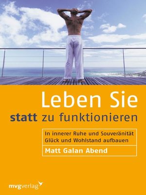cover image of Leben Sie statt zu funktionieren